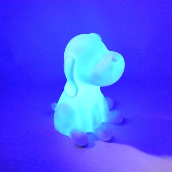 LED Dog Children Lamp Multi Color Child Safe Silicone Night Light - Picture 6 of 8